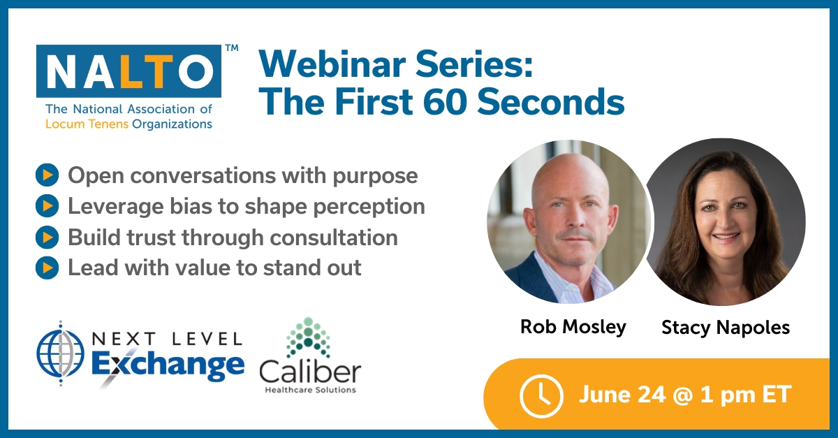 nalto webinar the first sixty seconds opening the conversation june 2025