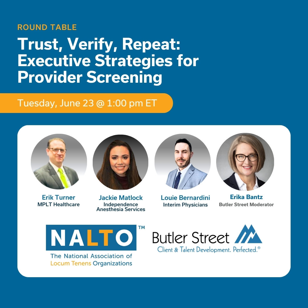 NALTO round table trust verify repeat executive strategies for provider screening june 2026