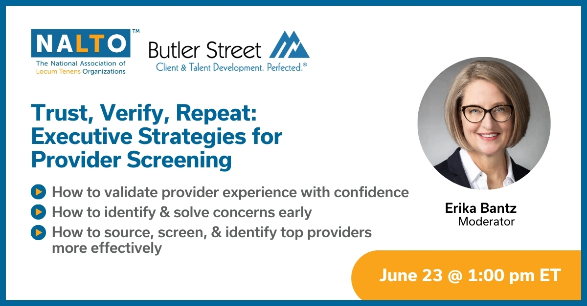 nalto webinar series trust verify repeat executive strategies for provider screening butler street june 2026